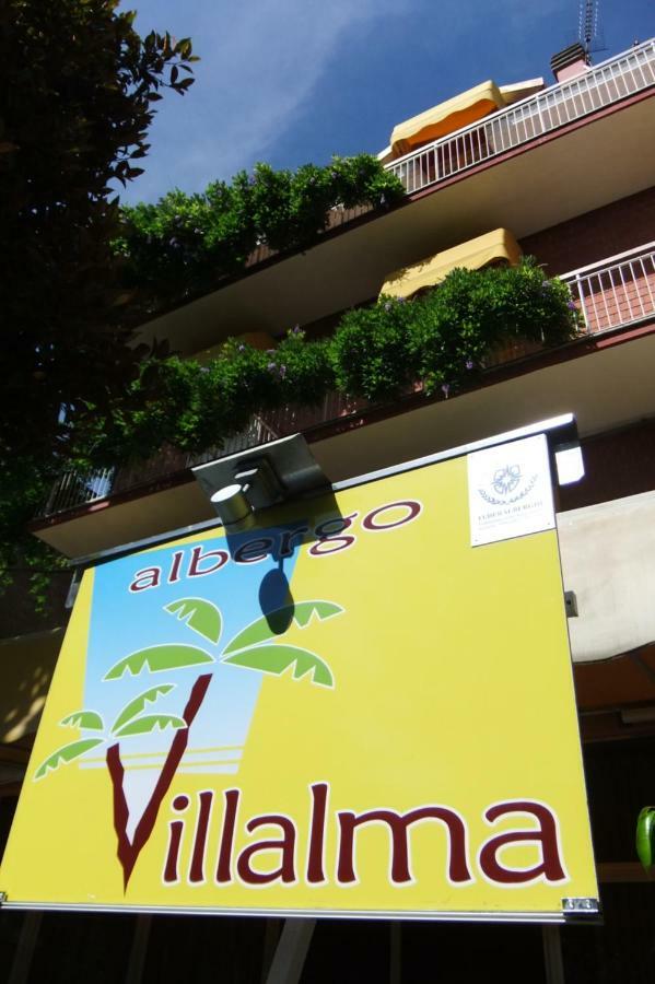 Albergo Villalma Rimini Buitenkant foto